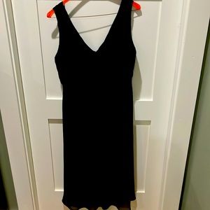 Size 14 Adriana Papel, black dress.